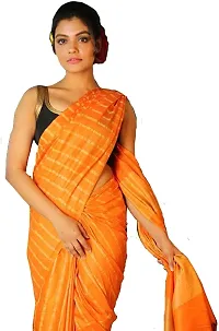 NR Handloom Women's Bhagalpuri Art Silk Saree With Blouse Piece (NR_1475_Orange)-thumb1