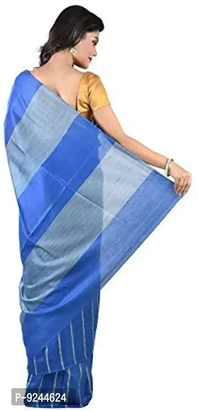 NR Handloom Women's Bhagalpuri Art Silk Saree With Blouse Piece (NR_1475_Light Blue)-thumb4
