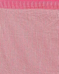 Cotton Silk Bhagalpuri Temple Border Saree With Blouse Piece Attached (White) S Pink Temple)-thumb2