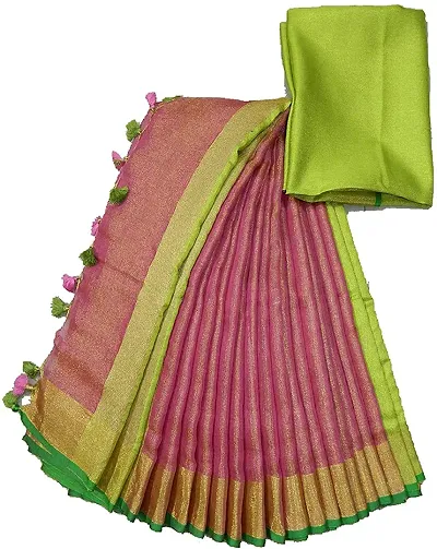 Trending Linen Sarees 