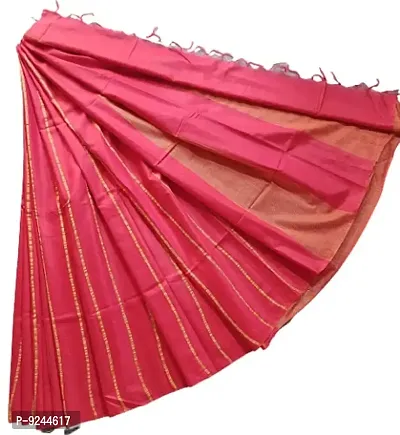 NR Handloom Women's Bhagalpuri Art Silk Saree With Blouse Piece (NR_1475_Brown, Chikoo)-thumb0