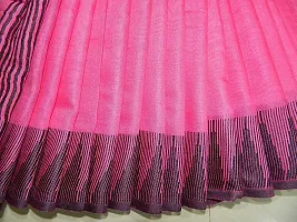 Attractive Kota Silk Temple Border Bhagalpuri Handloom Saree (Pink) 350-thumb2