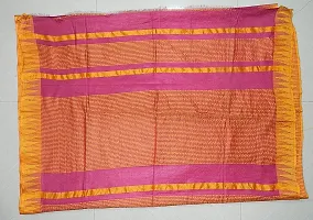 Trendy Handloom Women's Kota Silk Temple Saree with blouse piece (Queen Pink)-thumb4