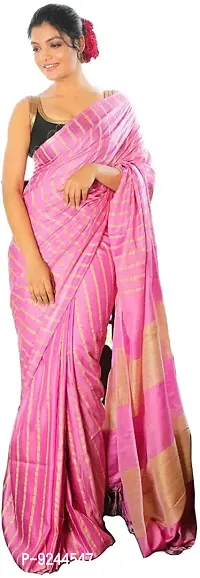 NR Handloom Women's Bhagalpuri Art Silk Saree With Blouse Piece (NR_1475_Baby Pink)