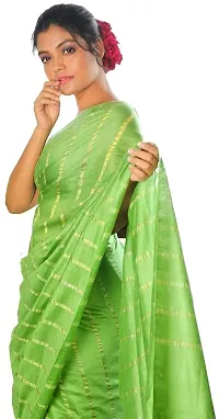 NR Handloom Women's Bhagalpuri Art Silk Saree With Blouse Piece (NR_1475_Green)-thumb2