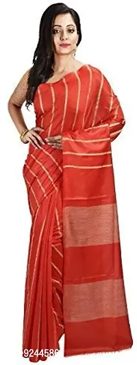 NR Handloom Women's Bhagalpuri Art Silk Saree With Blouse Piece (NR_1475_Red)