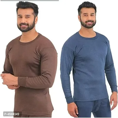 Men's Thermal wear top (Pack Of 2)-thumb0
