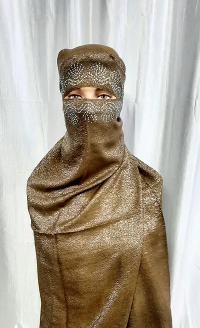 Trendy Women's Cotton Blend Islamic Wear Hijab