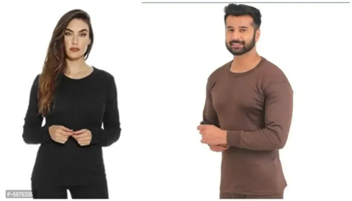 Unisex Thermal wear top 2 pc combo