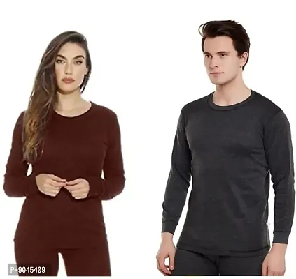 Women and men thermal wear 2 pc combo