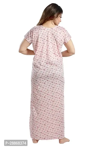 Trendy Floral Printed Nighty for Women-thumb4