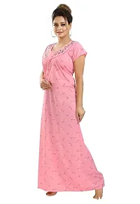 Trendy Floral Printed Nighty for Women-thumb1