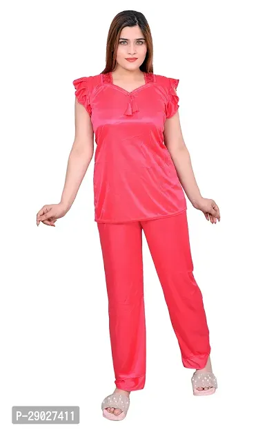 Stylish Stain Night suit For Women