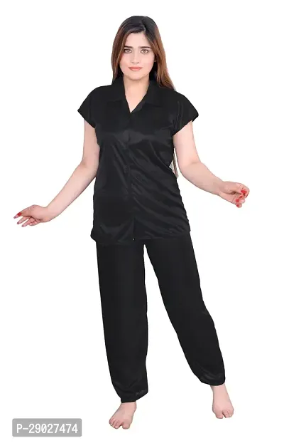 Stylish Stain Night suit For Women