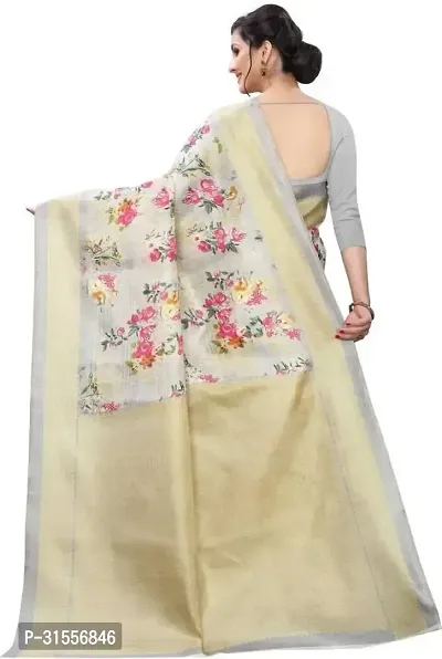 Stylish Fancy Art Silk Saree With Blouse Piece For Women-thumb2