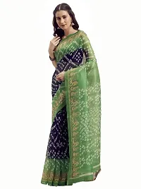 Stylish Fancy Art Silk Saree With Blouse Piece For Women-thumb2