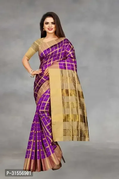 Stylish Fancy Art Silk Saree With Blouse Piece For Women-thumb3