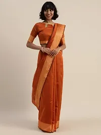 Stylish Fancy Art Silk Saree With Blouse Piece For Women-thumb2