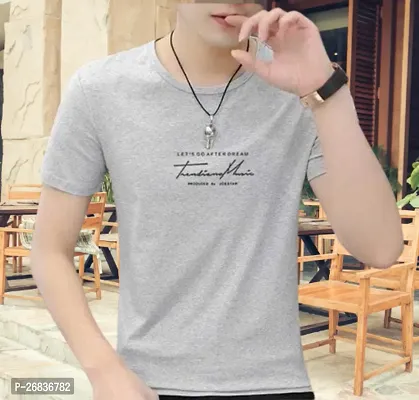 Premium Cotton Half  Sleeve Tshirt for Men-thumb0