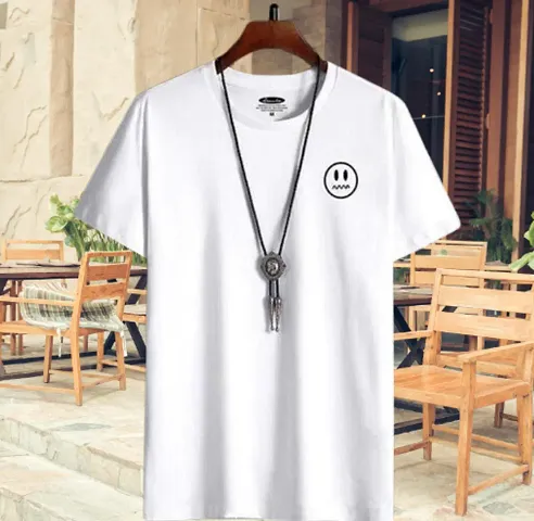 Trendy Premium Cotton Half Sleeves T-Shirt For Men