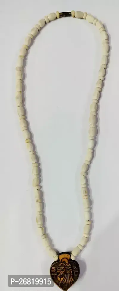 Radha Krishna Pendant Tulsi Mala