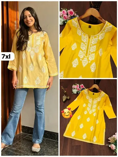 Trendy Embroidered Tunic for Women