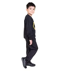 ZILVEE Winter Casual Wear Full Sleeve Cotton Blend Round Neck Printed Tracksuit For Kids-thumb2