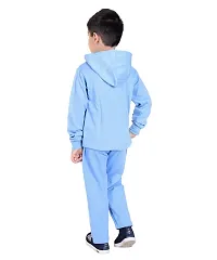 ZILVEE Winter Casual Wear Full Sleeve Cotton Blend Hooded Printed Tracksuit For Kids-thumb3