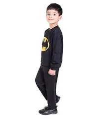 ZILVEE Winter Casual Wear Full Sleeve Cotton Blend Round Neck Printed Tracksuit For Kids-thumb1