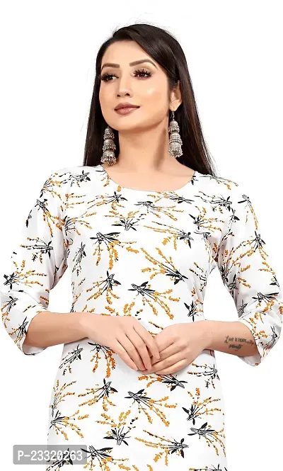 Dhyana Fab Women Printed Straight Kurta Multicolor Pack of 2-thumb3