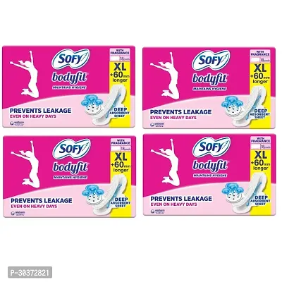 Sofy Bodyfit XL Pad Pack Of 4