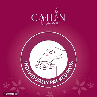Cailin Care Natural Cotton Leakage Free Sanitary Napkin Sanitary Pads (Size - 320mm | XXXL) (Combo of 3 Packet) (Total 120 Pads)-thumb3