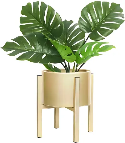 Luxurious Gold Plant Stand for Indoor Plants ndash; Enhance Your Home Decor with Elegant and Durable Design (size 8inch)