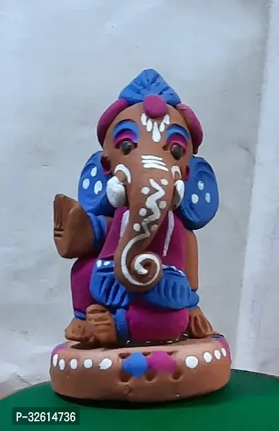 Eco-Friendly Handcrafted Soil Ganesh Ji