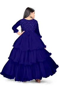 Stylish Fancy Designer Cotton Frocks Dress For Girls-thumb2
