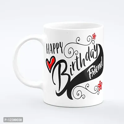 The Click India ""Happy Birthday"" Printed Coffee Mug Best Gift for Friend/Best Friend/Girlfriend/Boyfriend/Son/Girls/Boys/Husband/Kids/Daughter On His/her Birthday (Happy Birthday 2)-thumb2