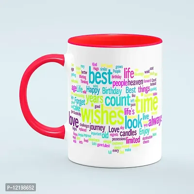 The Click India ""Happy Birthday"" Printed Coffee Mug Best Gift for Friend/Best Friend/Girlfriend/Boyfriend/Son/Girls/Boys/Husband/Kids/Daughter On His/her Birthday (Coffee Mug for Son)-thumb2