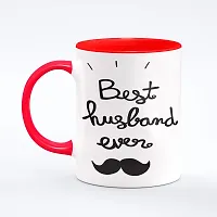 The Click India Mr. and Mrs. Coffee Mug Gift for Couple, Husband, Wife, Fiancee, Fiance On Wedding Ceremony, Anniversary, Engagement, Ceramic Coffee Mug/Cup (mr and mrs Mug 96)-thumb3