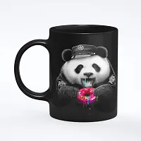 The Click India Panda Coffee Mug Gift for Kids, Girls, Boys, Sister, Boys, Girlfriend, Boyfriend, Son, Daughter on His/ Her Birthday Ceramic Coffee Mug/Cup Microwave Safe (Panda Mugs b 73)-thumb1