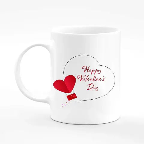 The Click India Valentine Day Beautiful Love Quote Colourful Ceramic Coffee/Milk/Tea Mug 330ml Gift for Boyfriend,Girlfriend,Fiance,Wife,Husband,Fiancee,Girls,Boys