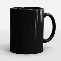 Wings Mart Ceramic Black Coffee Mug | Glossy Black Mug |Plain Ceramic Mug| 330 ml,| Gift for Boy Friend ,Kids Gift for Kids, Brother, Gift for Girlfriend, Boyfriend, Husband, Wife (Black Pack of 2)-thumb4