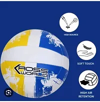 SHORYA Krossworld Volleyball with Air Pump-thumb3