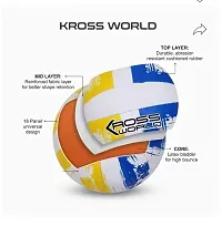 SHORYA Krossworld Volleyball with Air Pump-thumb2