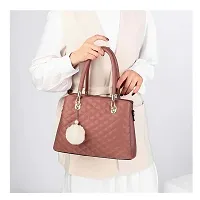 Stylish Fancy Premium Quality PU Handbags For Women-thumb1