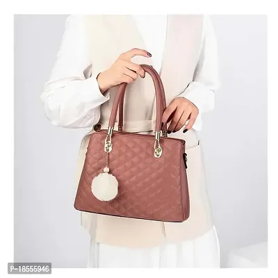 Stylish Fancy Premium Quality PU Handbags For Women-thumb2