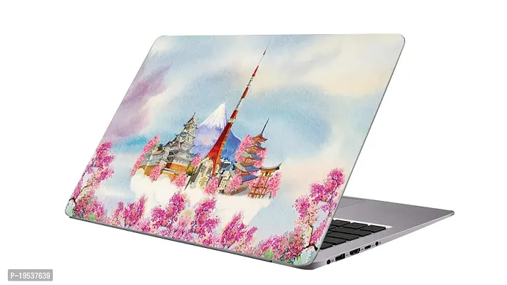 Printaart 3D Wallpaper Artistic Nature Sticker Decals Vinyl for Laptop Sticker PVC Vinyl Laptop Decal 17 inch