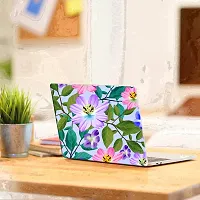 Printaart Flower Bell Wallpaper Sticker Decals Vinyl for Laptop Skin PVC Vinyl Laptop Decal 17-thumb1