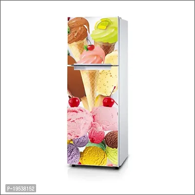 Printaart Vinyl Ice Cream Fridge Sticker - (160 x 60 cm)