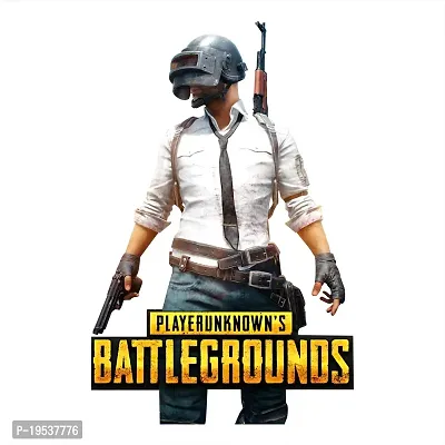 Printaart PUBG playerunknowns battlegrounds Attractive Wall Sticker for Living Kids Room (PVC Vinyl 40 cm x 60 cm Multi)