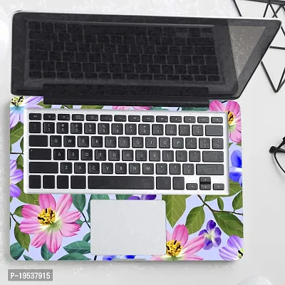 Printaart Flower Bell Wallpaper Sticker Decals Vinyl for Laptop Skin PVC Vinyl Laptop Decal 17-thumb3